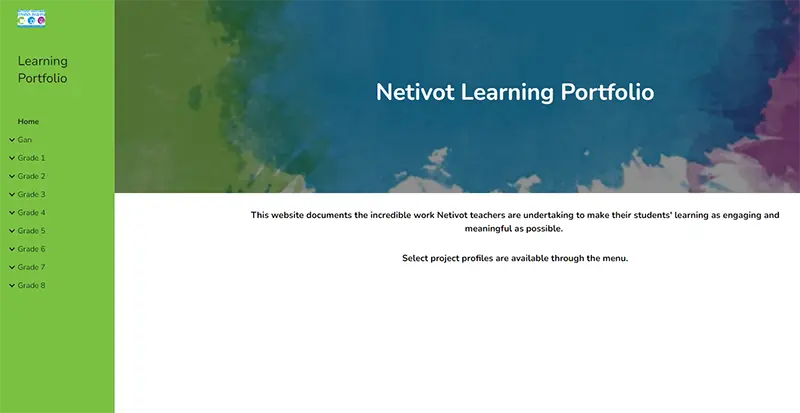 Netivot Learning Portfolio